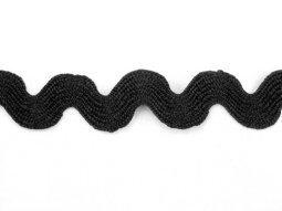 Wrights Jumbo Rick Rack #402- Black #31