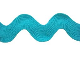 Wrights Jumbo Rick Rack #402 - Blue Jewel #596