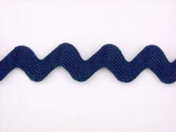 Wrights Jumbo Rick Rack #402- Navy #55