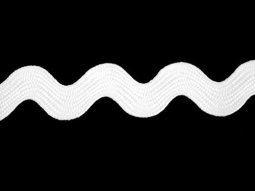 Wrights Jumbo Rick Rack #402- White #30