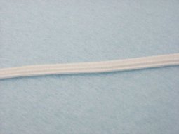 Shock Cord Elastic 962 - Oval White 1/8"