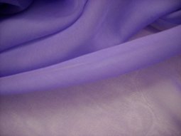 Silk Chiffon Fabric - Amethyst