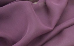 Silk Chiffon Fabric - Eggplant