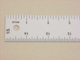 Lance Straight Edge Ruler-15" x 1 1/4"