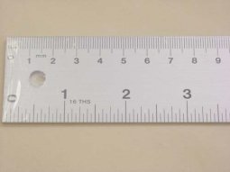 Lance Straight Edge Ruler EM - 60cm x 3.49cm