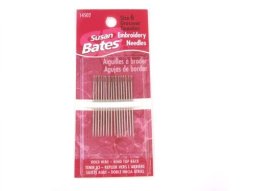 Susan Bates- Embroidery Needles Size 6