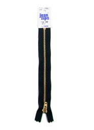 YKK Jean Zipper #1607 - 7 inch Black