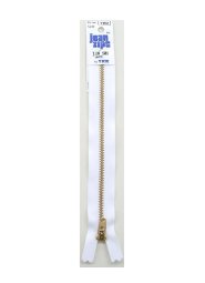 YKK Jean Zipper #1607 - 7 inch White 501