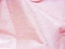 Silk Dupioni Fabric - Baby Pink