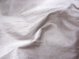 Thai Silk Dupioni - Silver