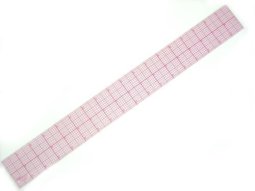 Tailoring Supplies 18" Transparent Ruler 1023-8085 -  18 inch x 2 inch Full grid