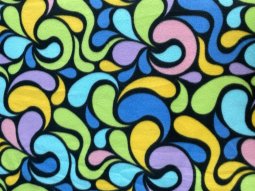 Polar Fleece Print Fabric - Yasmin Multi