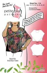 Petite Plus #114 Shawl Tee