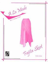 L.J. Designs "A La Mode" Fajita Skirt Sewing Pattern