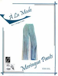 L.J. Designs "A La Mode" Meringue Pants Sewing Pattern