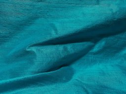 Wholesale Silk Dupioni Fabric - Turquoise - 30  yards