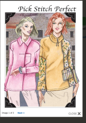 Cutting Line Designs #11811- Pick Stitch Perfect