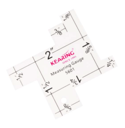 Clear Plastic Measuring Guage