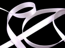 Wholesale Silk Satin Ribbon 1/4" White