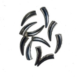 Clothing Button - Silver Toggle