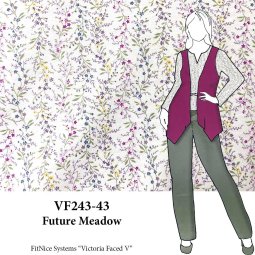 VF243-43 Future Meadow - 68” Wide Cotton-Rayon Knit Fabric