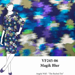 VF245-06 Magik Blur - Extra-wide Abstract Rayon Jersey Fabric
