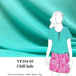 VF254-03 Chill Jade - Lightweight Cotton Gauze Fabric