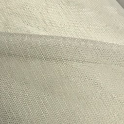 Superfine English Net - Ivory Netting Fabric