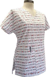 Dana Marie Sewing Pattern #1401 - Super Easy Scrub Top