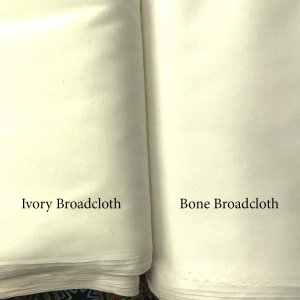 Wholesale Broadcloth - Bone - 20 yards