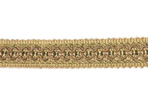 Fancy Woven Corded Beige Trim #56 - For Home Decor and Upholstery - Beige