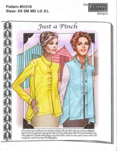 Cutting Line Designs #51210 Just a Pinch - Blouse and Vest Sewing Pattern