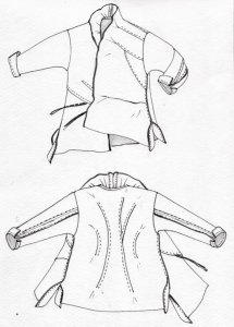 Diane Ericson pattern - Ventana Jacket #327 - alternate view
