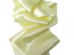 Wholesale Double Faced Satin Ribbon - Yellow #81