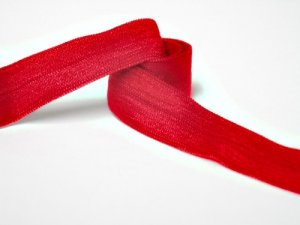 Wholesale Fold Over Elastic - Red #43
