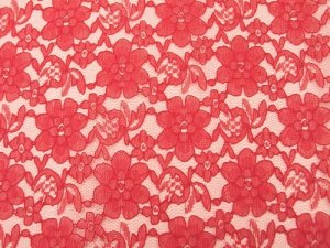 Floral Lace - Red