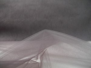 Wholesale Illusion Tulle Fabric - Silver