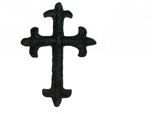 Fleury Latin Cross applique #17864 - Black