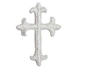Fleury Latin Cross applique #17864 - White