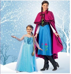 McCall's Costume Pattern - Winter Princess - Kids 3-12