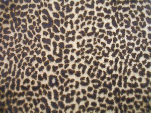 Minky Animal Print Fur Fabric - Baby Cheetah, alternate view