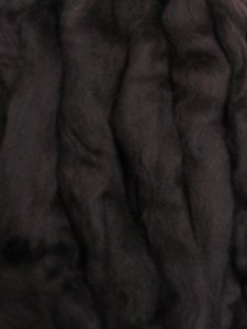 Merino Wool Roving color Brown