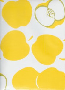 Oilcloth Vinyl fabric - Solvang color Yellow