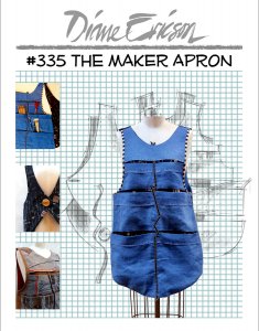 Diane Ericson #335 - The Maker Apron Sewing Pattern