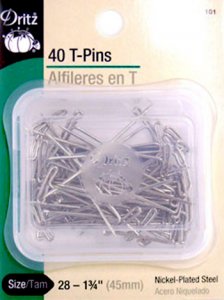Dritz #101 T-Pins - 40 Count