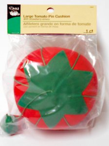 Dritz #731- Extra Large Tomato Pin Cushion with Strawberry Emery