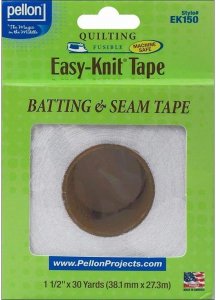 Pellon Easy Knit Tape - Stabilizing Seam Tape - 1.5" wide - 30 yards