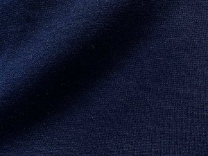 Imported French Terry Knit Fabric - Navy