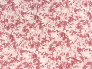 Imported French Terry Knit Fabric - Galaxy Wine