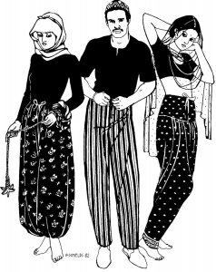 Folkwear #119 - Sarouelles - Indo-African Pants Sewing Pattern